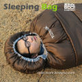 Factory supplier hollow fiber baby sleeping bag/adult travel camping sleeping bag
